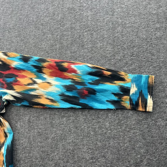 Wrangler Brushpopper Shirt Mens 16-33 Made in USA Western Tribal Native LS *FLAW - Picture 7 of 12